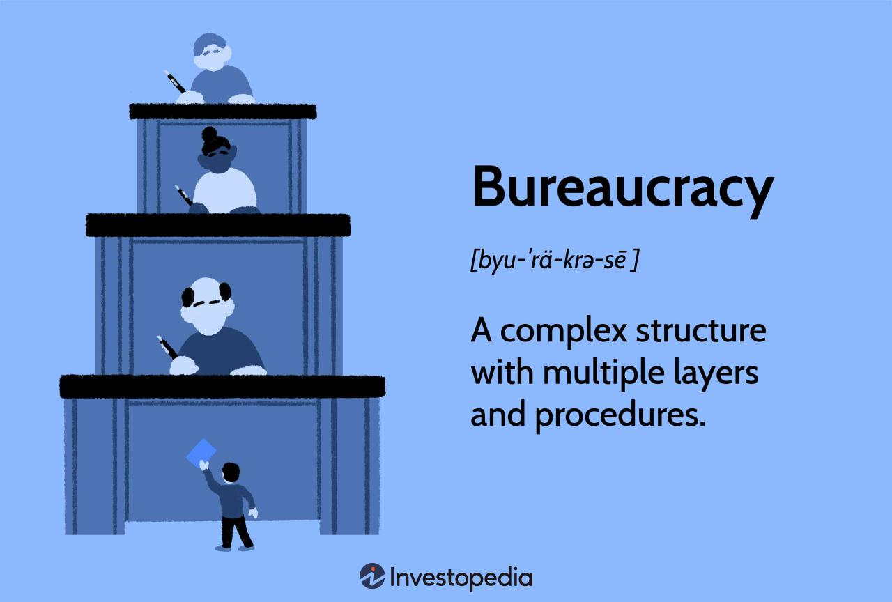 What Is A Bureaucracy And How It Works, With Examples