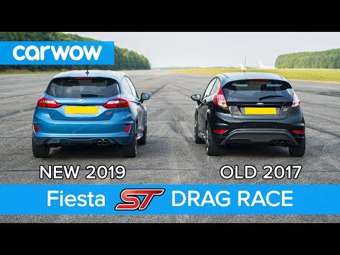 New Ford Fiesta ST 1.5 vs old 1.6 ST DRAG RACE & ROLLING RACE | carwow