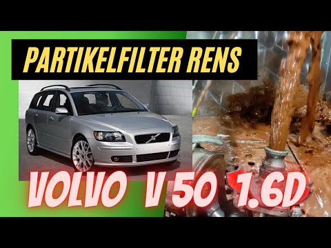 VOLVO V50 1.6D - Partikelfilter Rens (dpf cleaning)