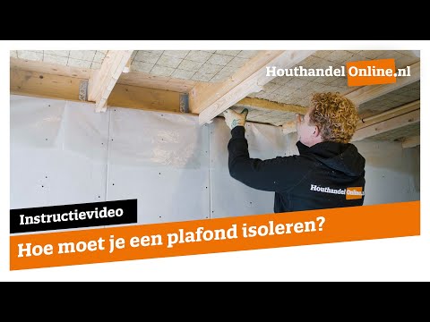 Hoe moet je een plafond isoleren?  — Houthandelonline #24