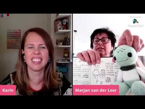 Gek op Haken Live: Karin praat met ontwerpster Marjan van der Leer
