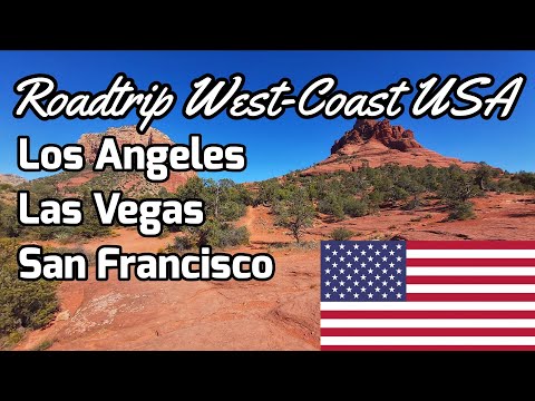 Rondreis West-kust Amerika🇺🇸🦭4K|Los Angels-Las Vegas-San Francisco| Roadtrip met de auto door de USA