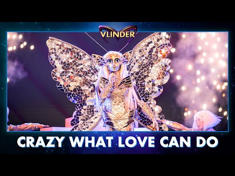 Vlinder - ‘Crazy What Love Can Do’ | The Masked Singer | seizoen 3 | VTM