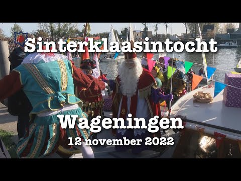 Intocht Sinterklaas in Wageningen (12-11-2022)