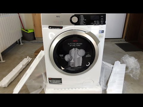 Unboxing -  AEG 7000 Series Lavamat  -  Washing Machine