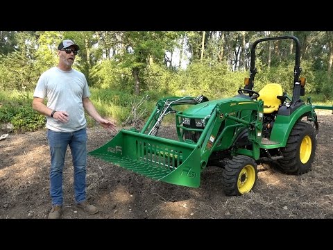 John Deere Rock Bucket for Sub-Compact Tractor 1 and 2 Series