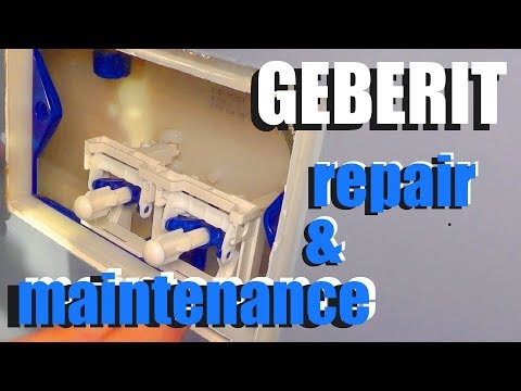 Geberit toilet repair and maintenance - How to